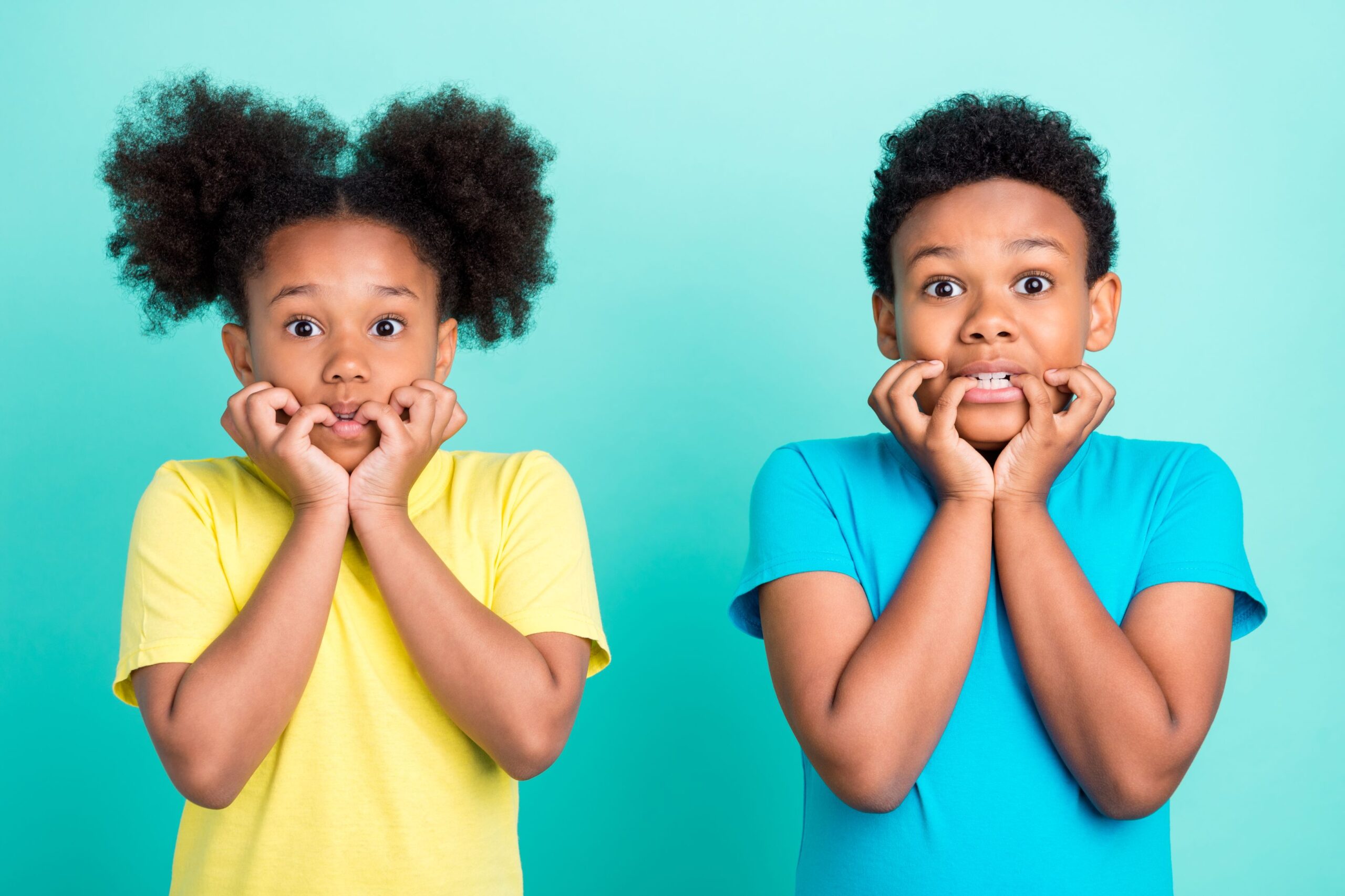 Children nervous about visiting the dentist